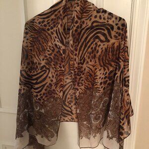Women's Printed Shawl Wrap